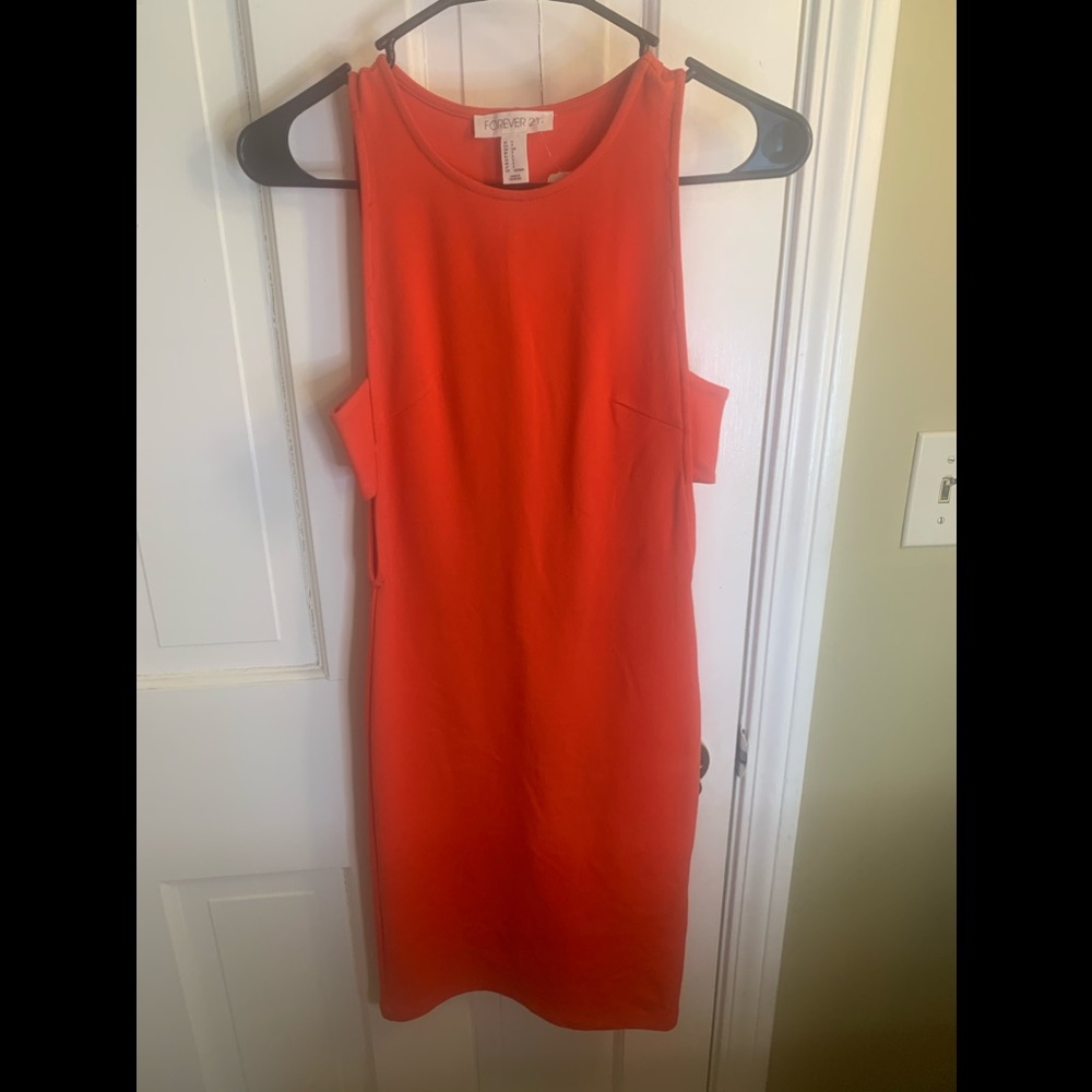 Forever21 red dress size small